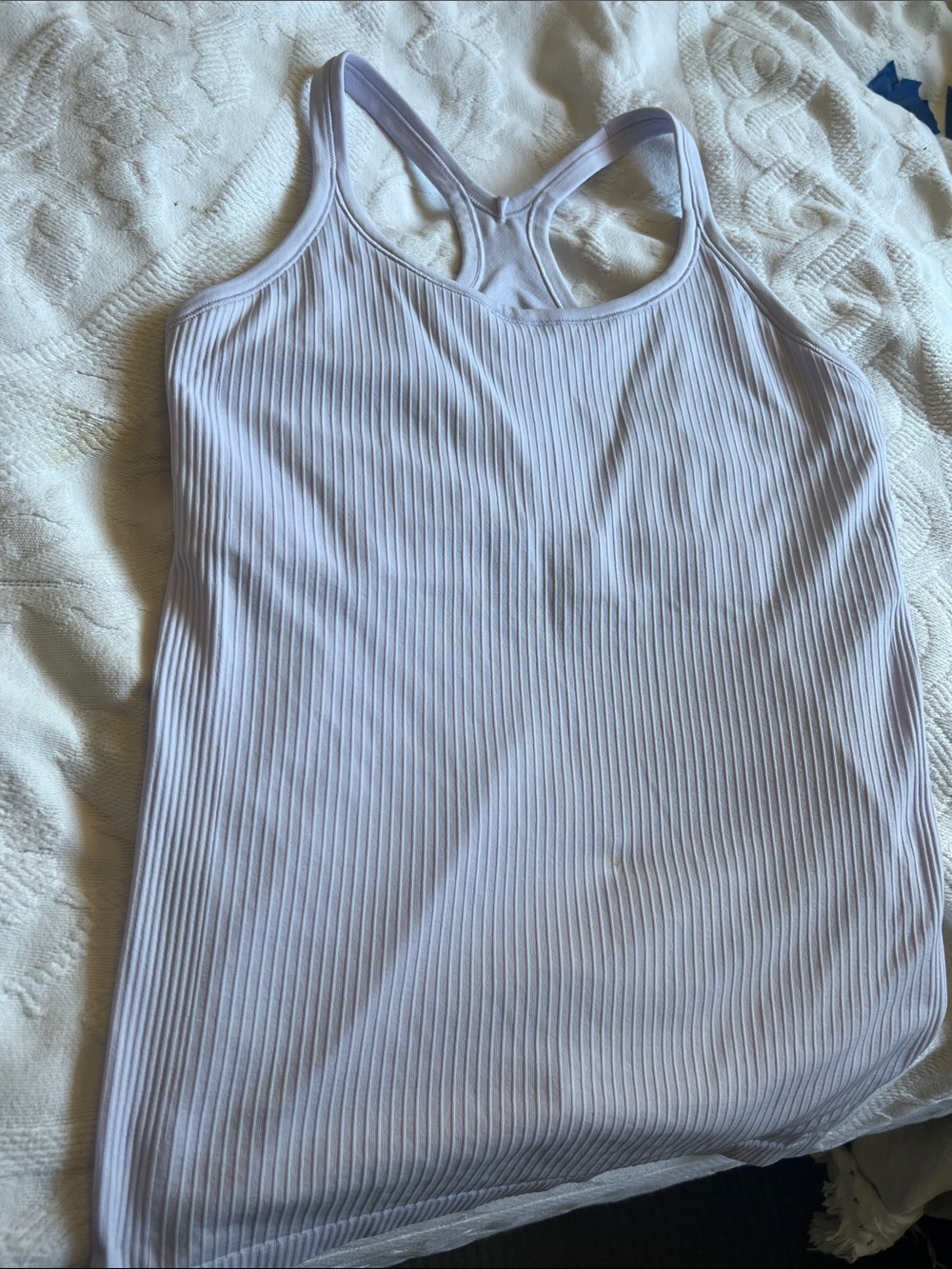 lululemon athletica Ribbed Racerback Tank - Light Lavender